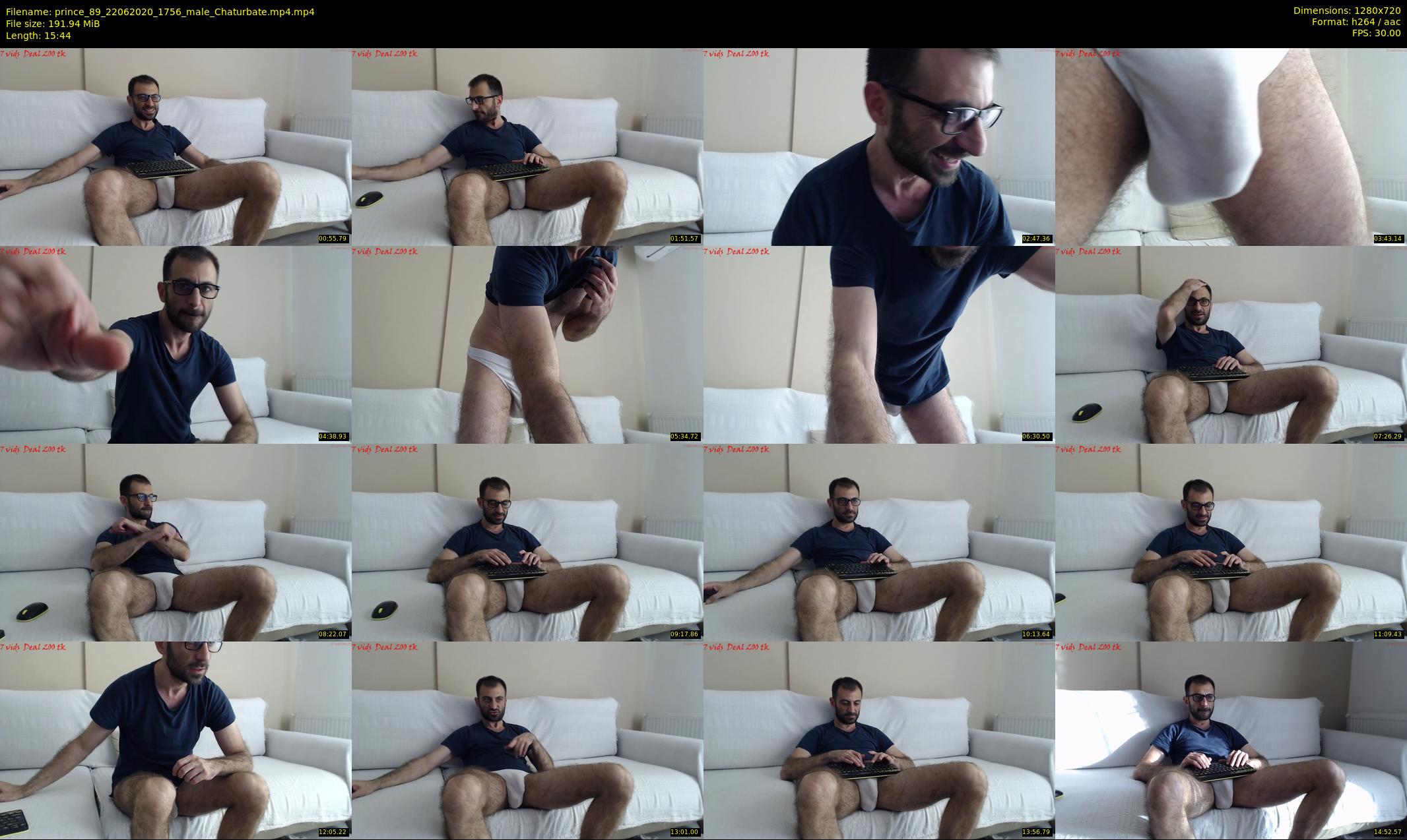 prince_89 — 16 minute Chaturbate male cam show recording, 720p, Jun 22, 2020