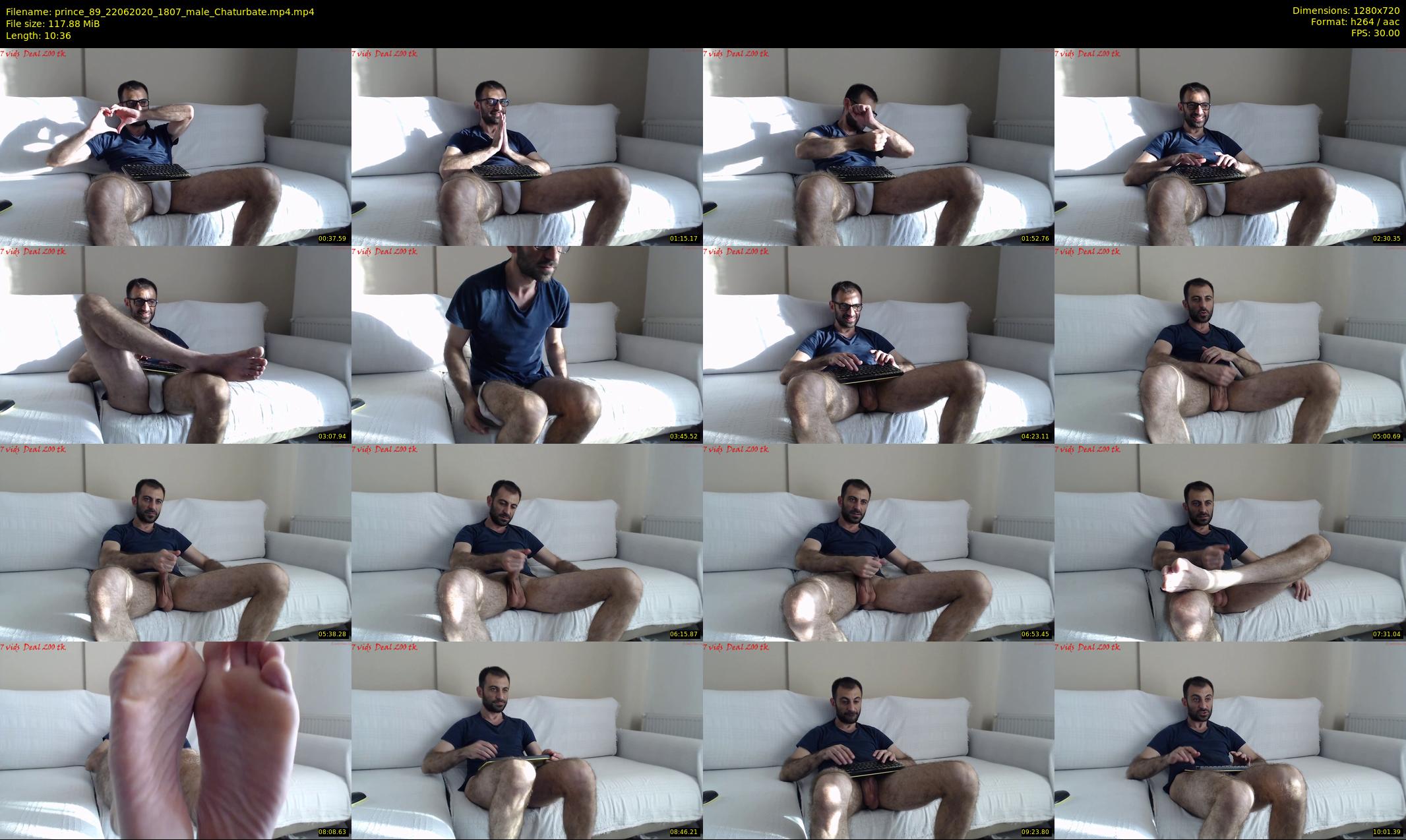 prince_89 — 11 minute Chaturbate male cam show recording, 720p, Jun 22, 2020