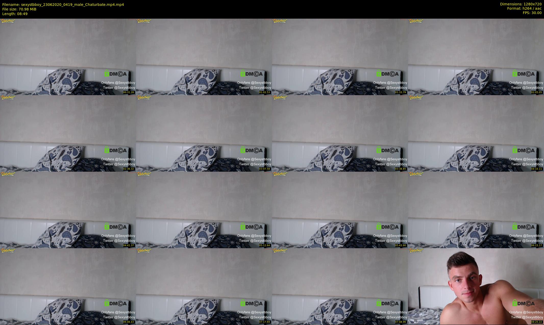 sexystbboy — 9 minute Chaturbate male cam show recording, 720p, Jun 23, 2020