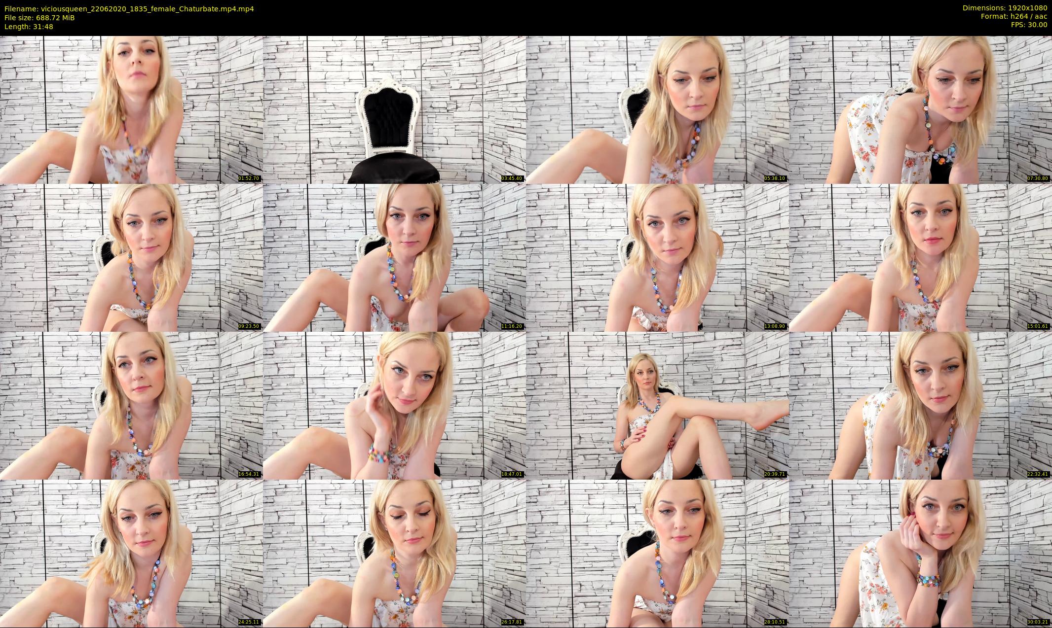 viciousqueen — 32 minute Chaturbate female cam show recording, 1080p, Jun 22, 2020