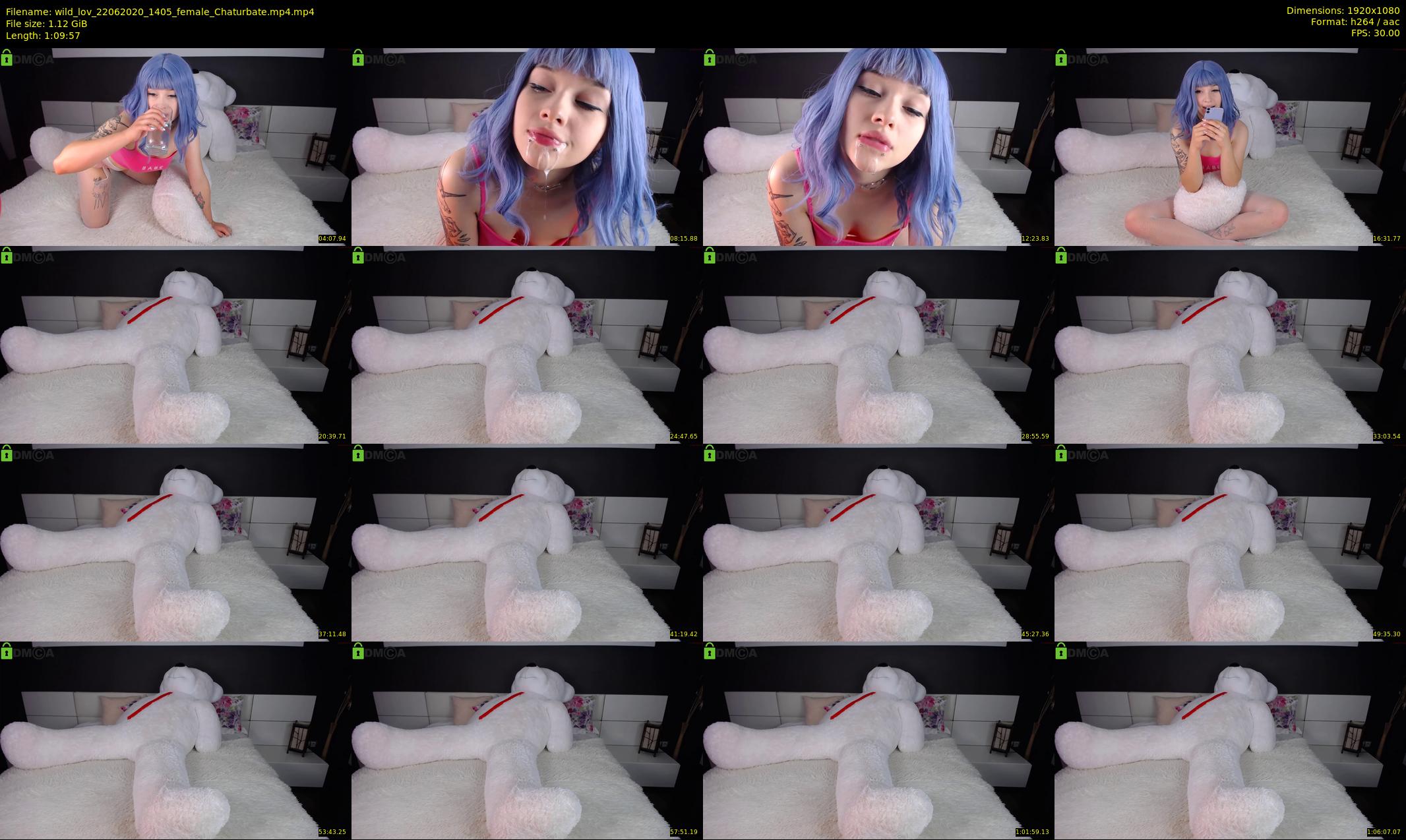wild_lov — 70 minute Chaturbate female cam show recording, 1080p, Jun 22, 2020
