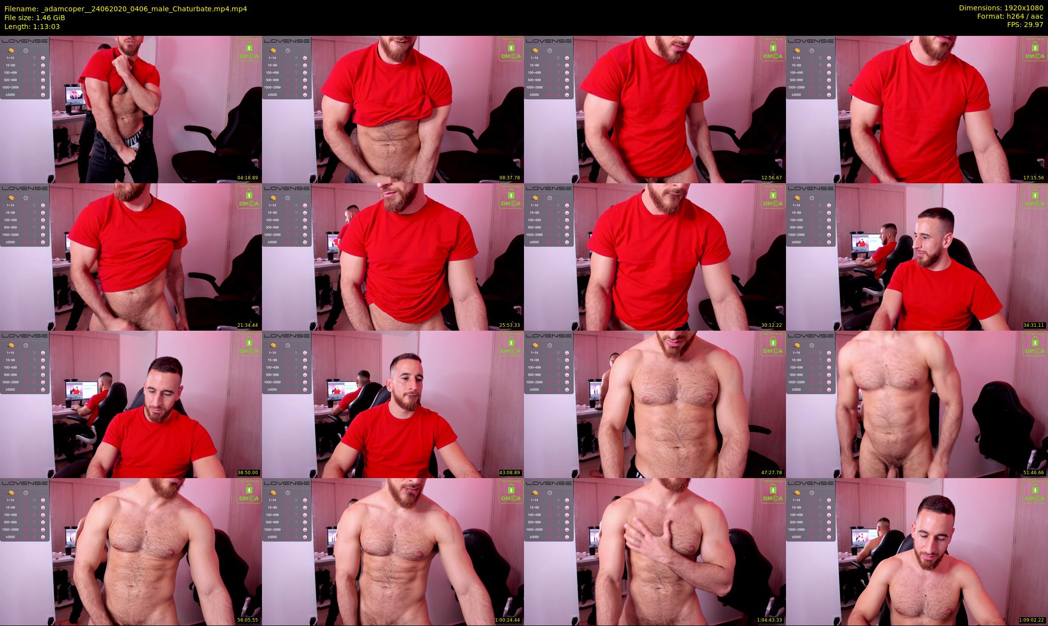 _adamcoper_ — 74 minute Chaturbate male cam show recording, 1080p, Jun 24, 2020