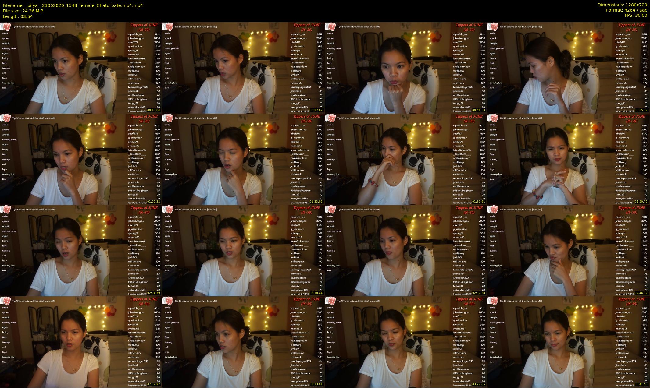 _pilya_ — 4 minute Chaturbate female cam show recording, 720p, Jun 23, 2020