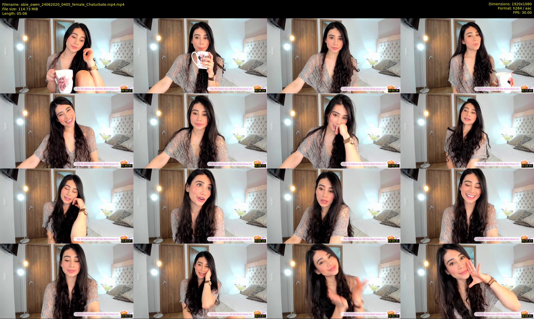 abie_owen — 6 minute Chaturbate female cam show recording, 1080p, Jun 24, 2020