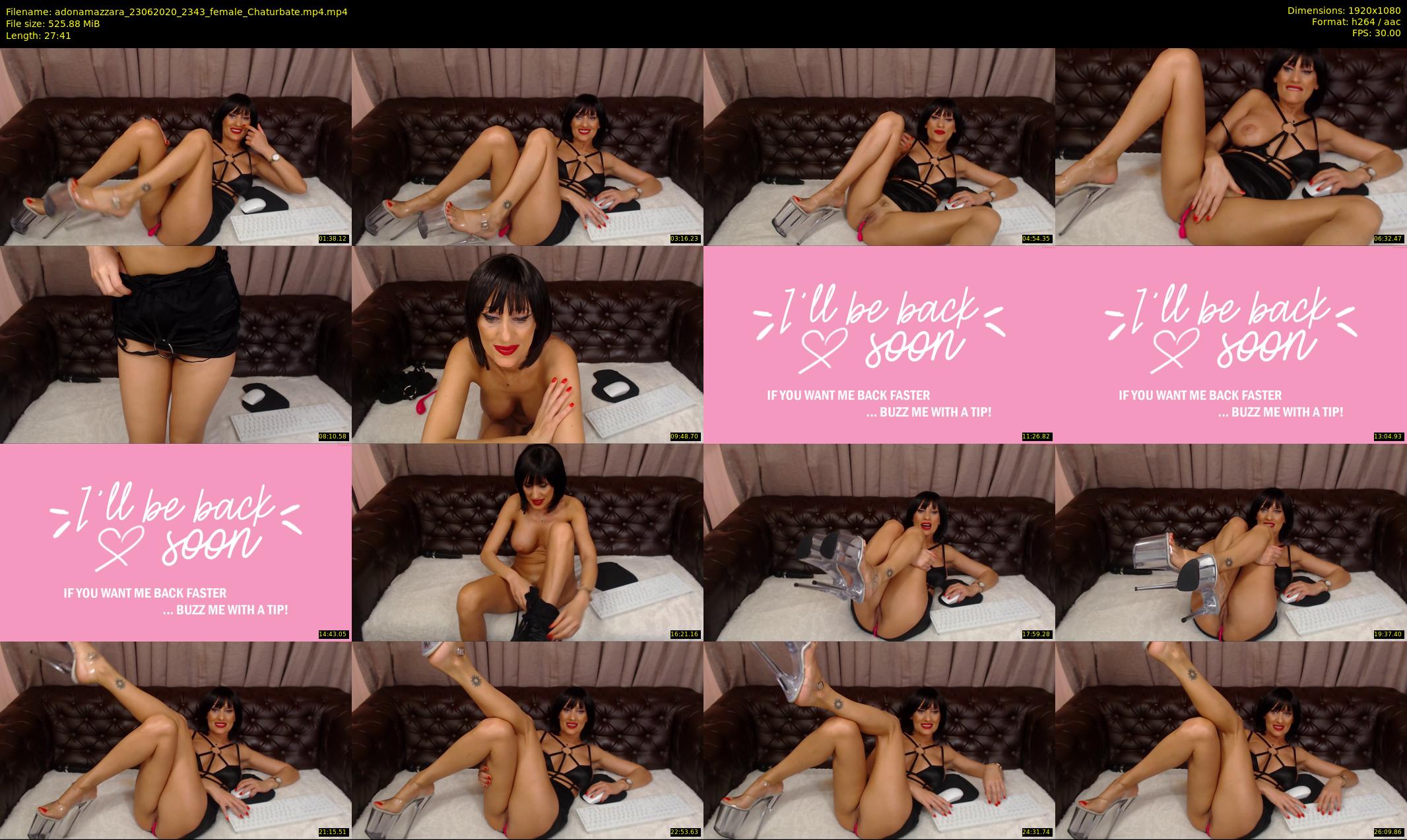adonamazzara — 28 minute Chaturbate female cam show recording, 1080p, Jun 23, 2020