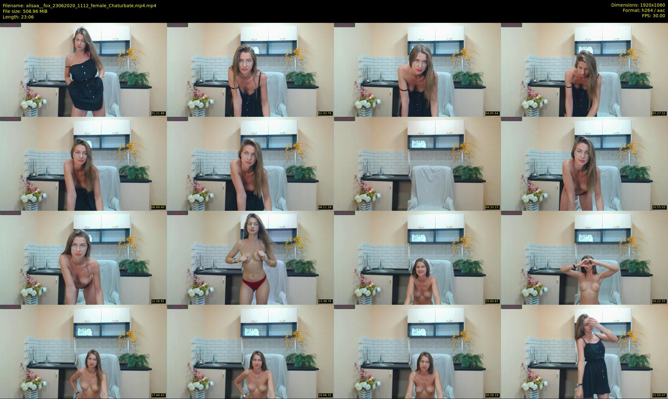 alisaa__fox — 24 minute Chaturbate female cam show recording, 1080p, Jun 23, 2020