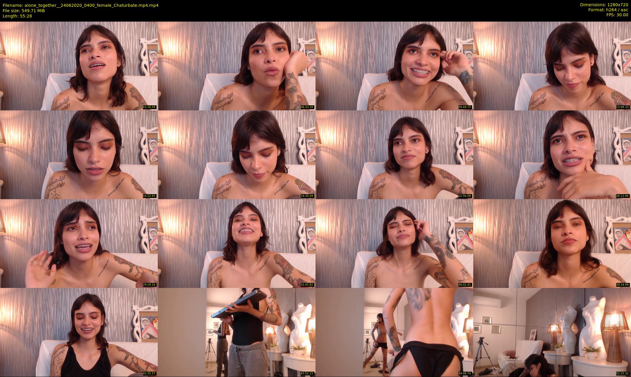alone_together_ — 56 minute Chaturbate female cam show recording, 720p, Jun 24, 2020