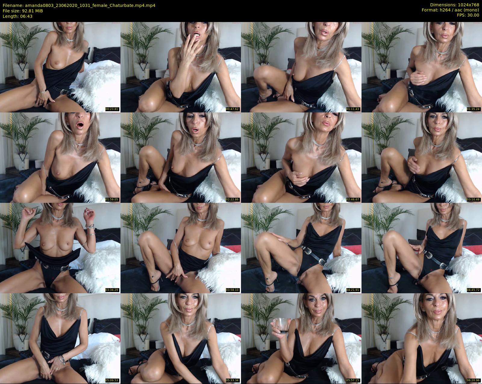 amanda0803 — 7 minute Chaturbate female cam show recording, 720p, Jun 23, 2020