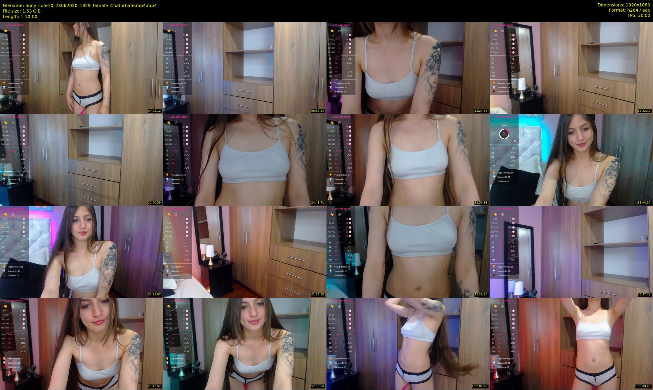 anny_cute10 — 70 minute Chaturbate female cam show recording, 1080p, Jun 23, 2020