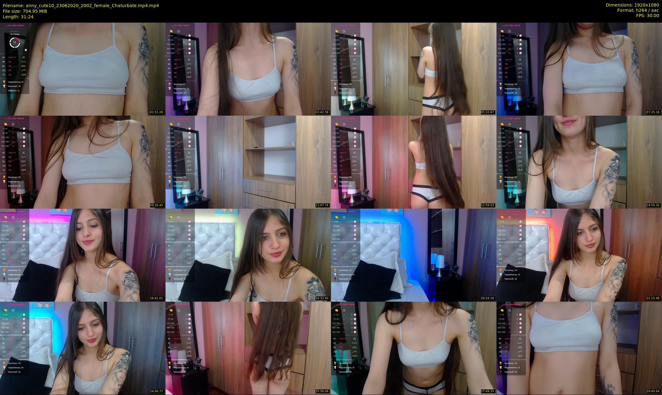 anny_cute10 — 32 minute Chaturbate female cam show recording, 1080p, Jun 23, 2020