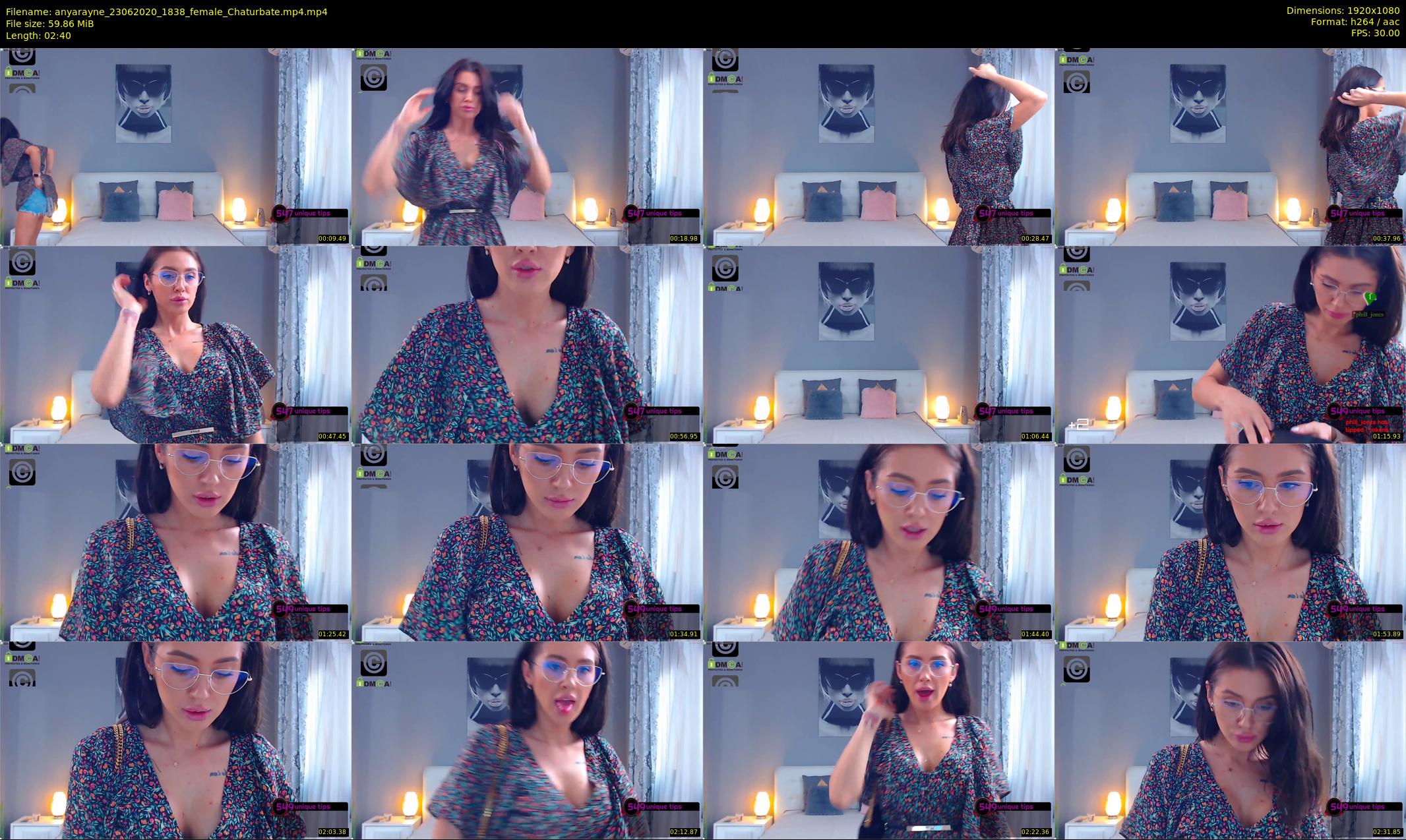 anyarayne — 3 minute Chaturbate female cam show recording, 1080p, Jun 23, 2020