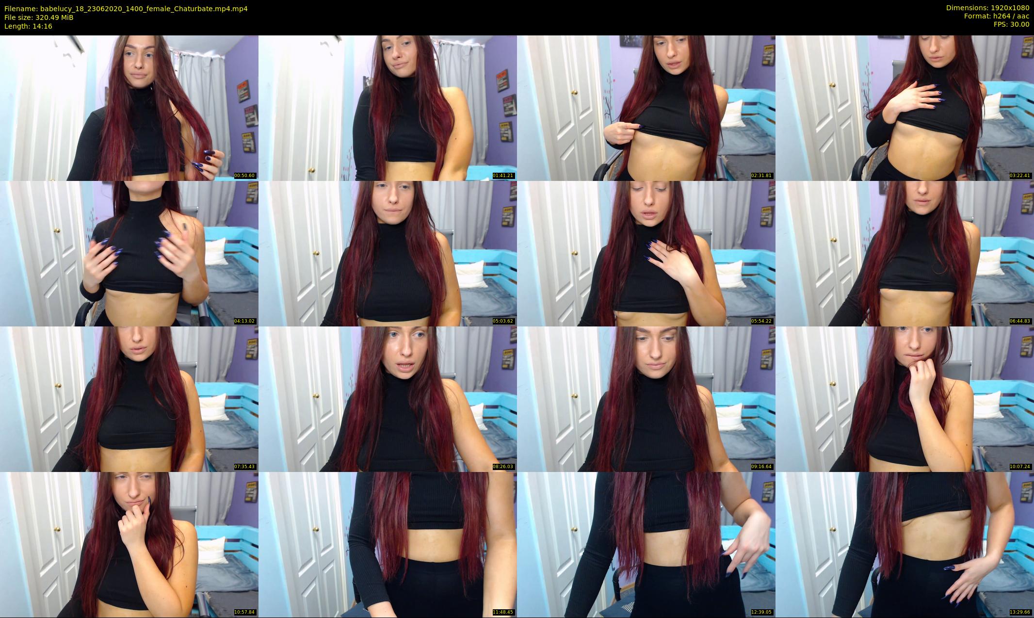 babelucy_18 — 15 minute Chaturbate female cam show recording, 1080p, Jun 23, 2020
