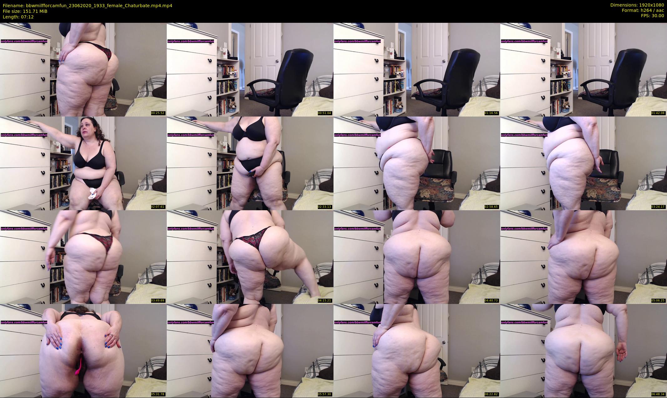 bbwmilfforcamfun — 8 minute Chaturbate female cam show recording, 1080p, Jun 23, 2020