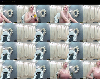 blondiebetsy — 12 minute Chaturbate female cam show recording, 720p, Jun 23, 2020