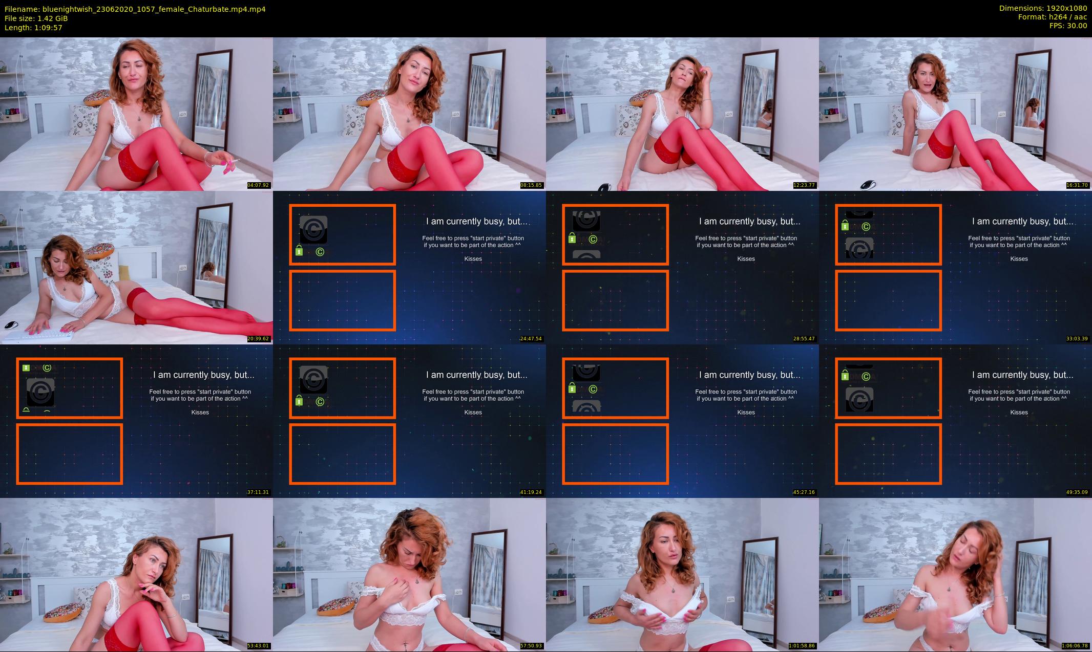 bluenightwish — 70 minute Chaturbate female cam show recording, 1080p, Jun 23, 2020