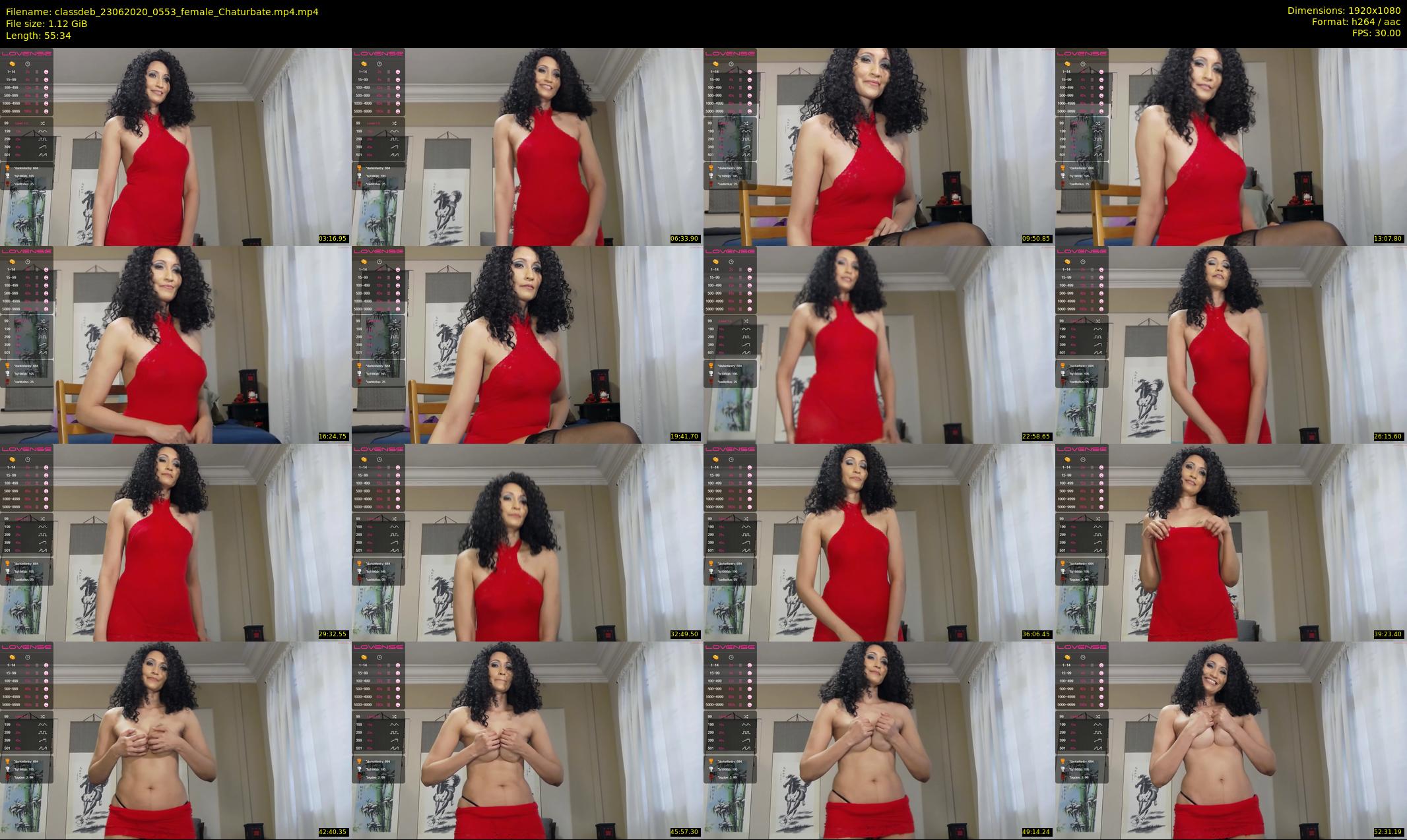 classdeb — 56 minute Chaturbate female cam show recording, 1080p, Jun 23, 2020