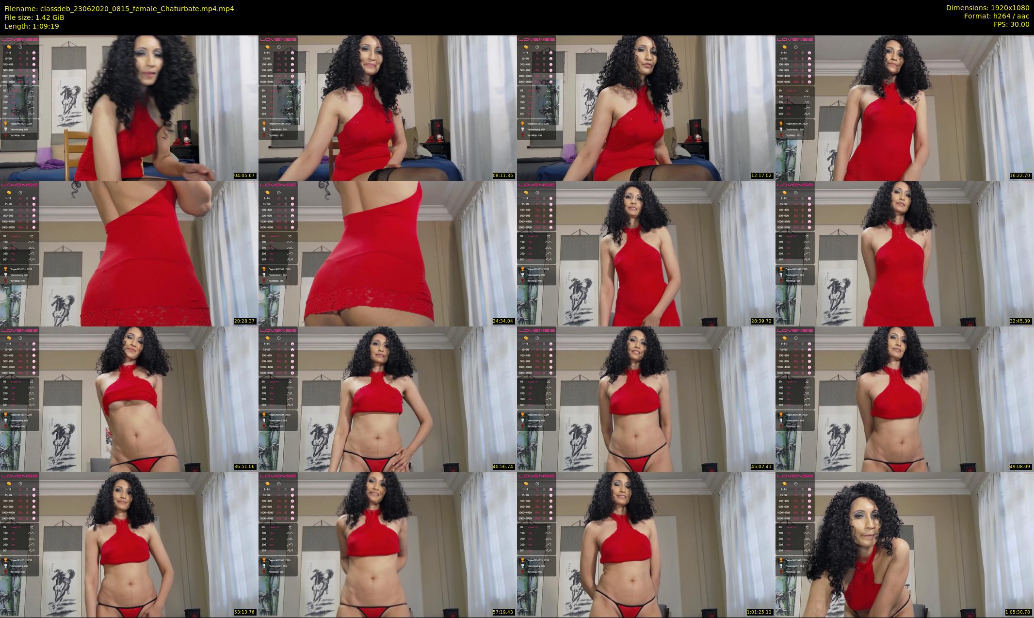 classdeb — 70 minute Chaturbate female cam show recording, 1080p, Jun 23, 2020