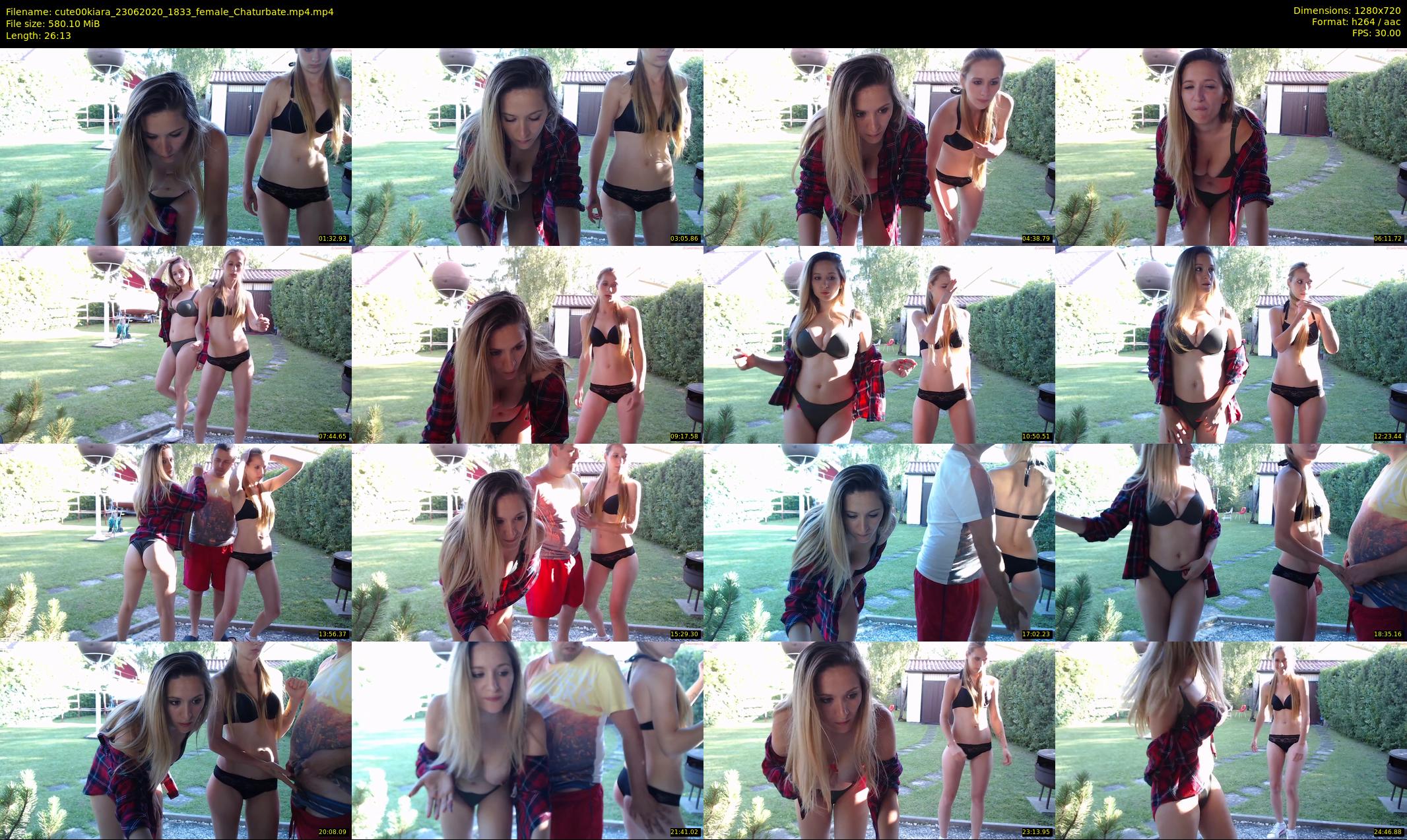 cute00kiara — 27 minute Chaturbate female cam show recording, 720p, Jun 23, 2020