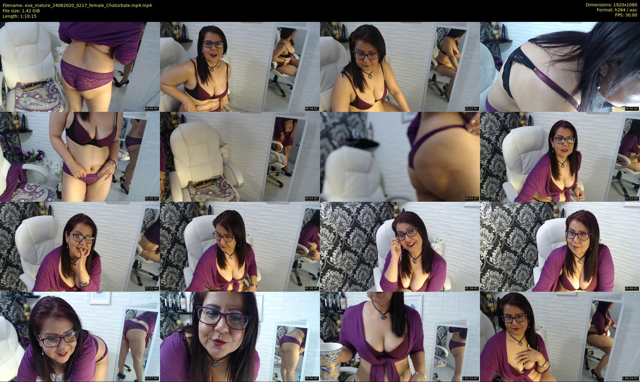 eva_mature — 71 minute Chaturbate female cam show recording, 1080p, Jun 24, 2020