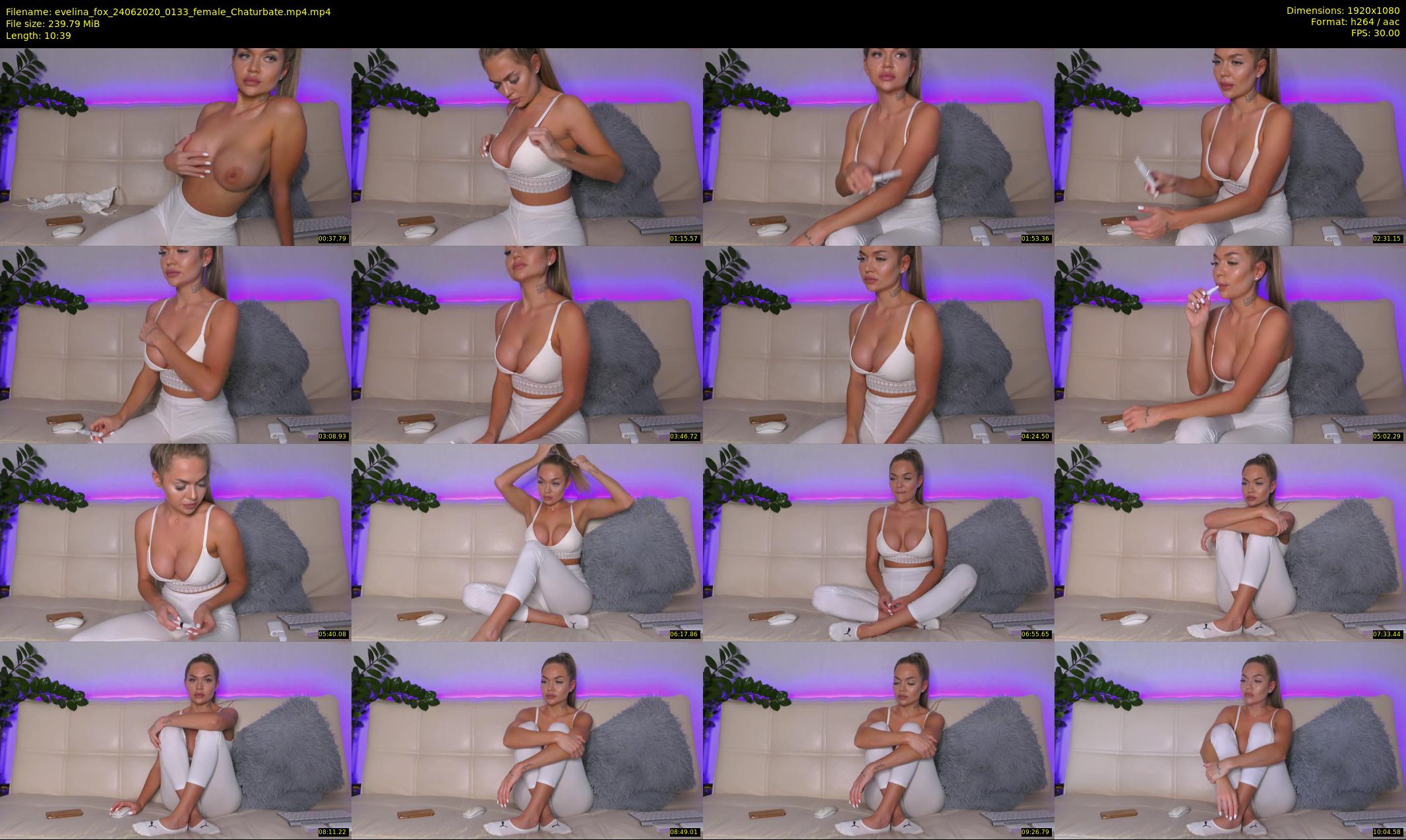 evelina_fox — 11 minute Chaturbate female cam show recording, 1080p, Jun 24, 2020