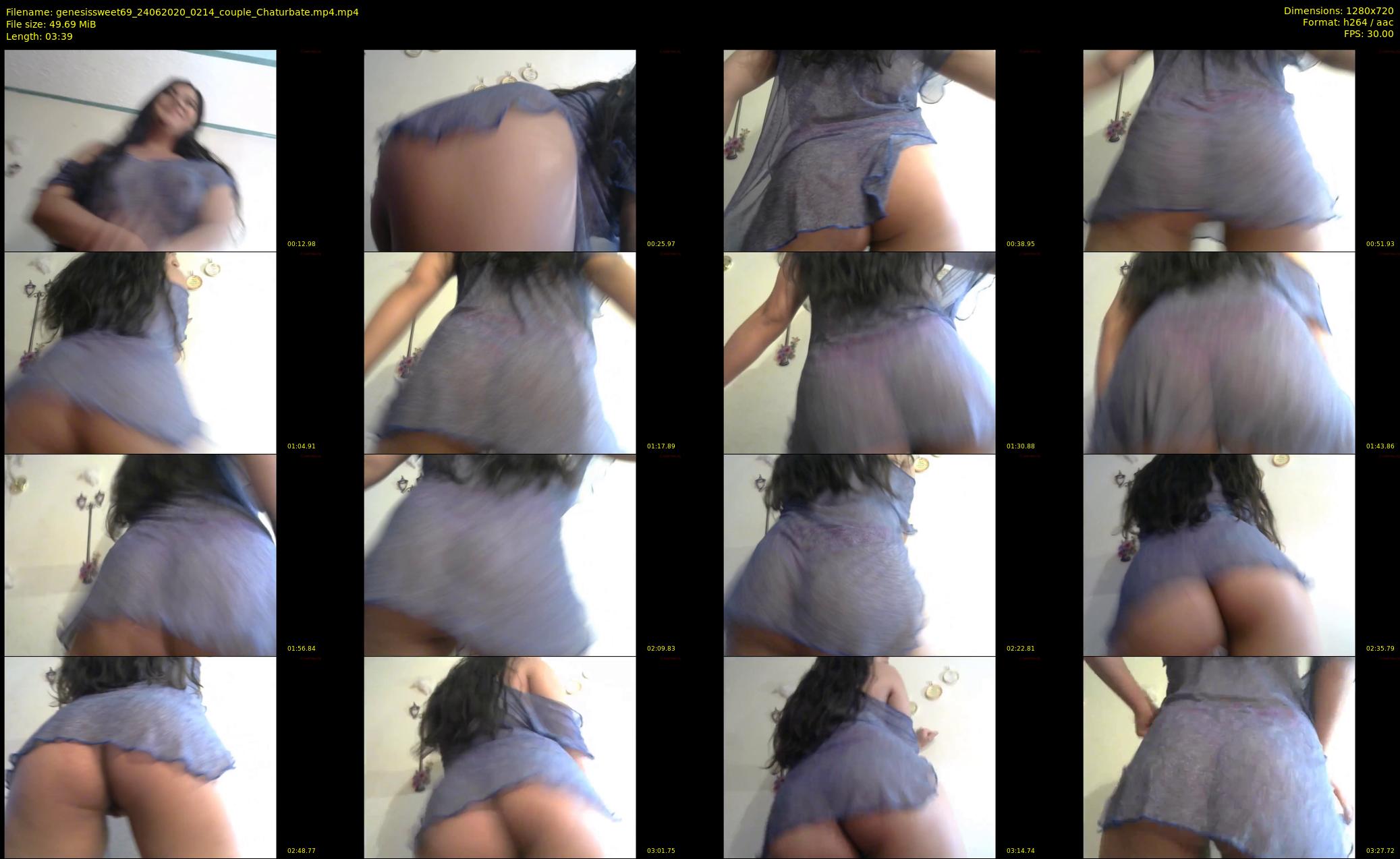 genesissweet69 — 4 minute Chaturbate couple cam show recording, 720p, Jun 24, 2020