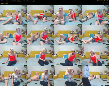 gentlelovers — 87 minute Chaturbate couple cam show recording, 720p, Jun 23, 2020
