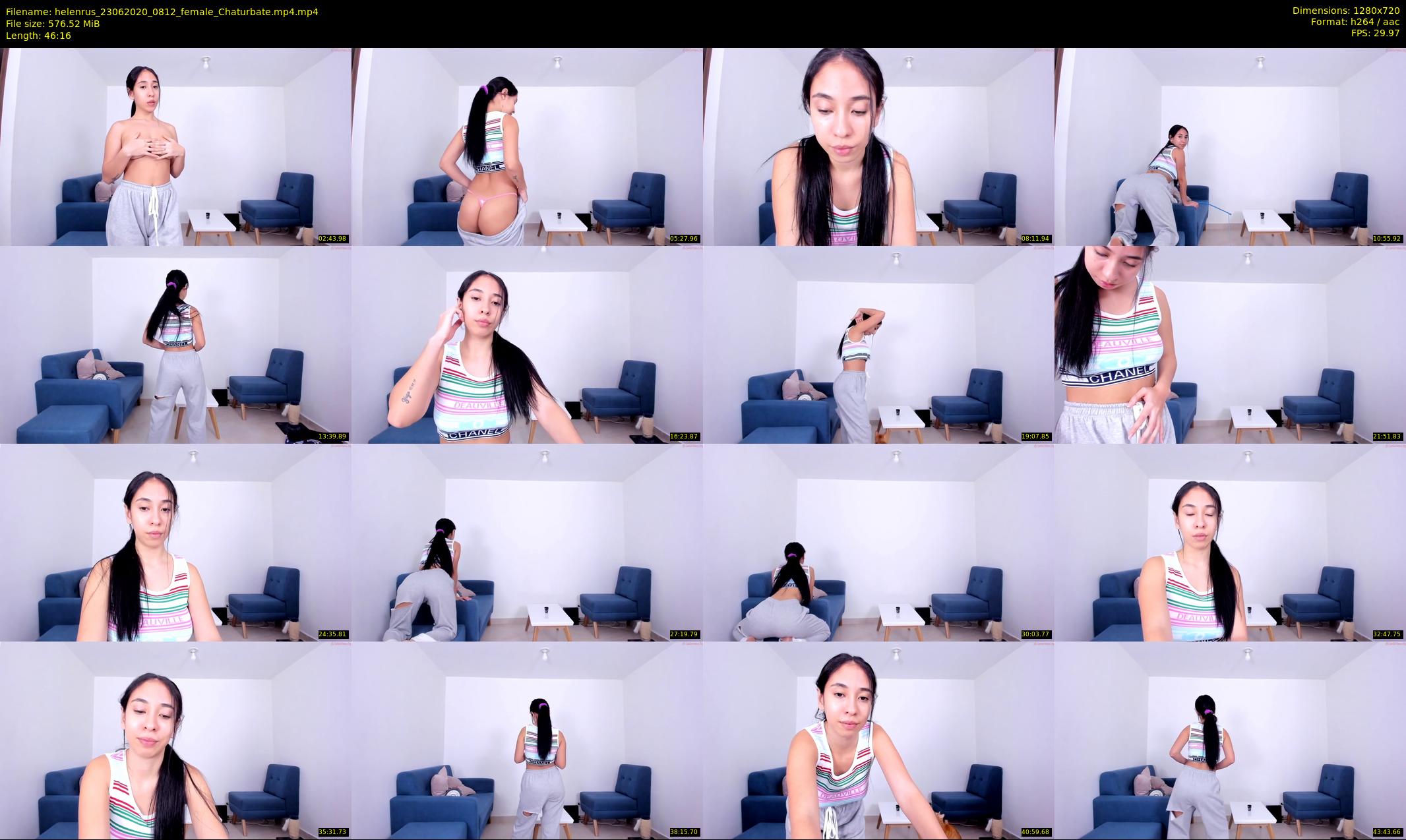 helenrus — 47 minute Chaturbate female cam show recording, 720p, Jun 23, 2020