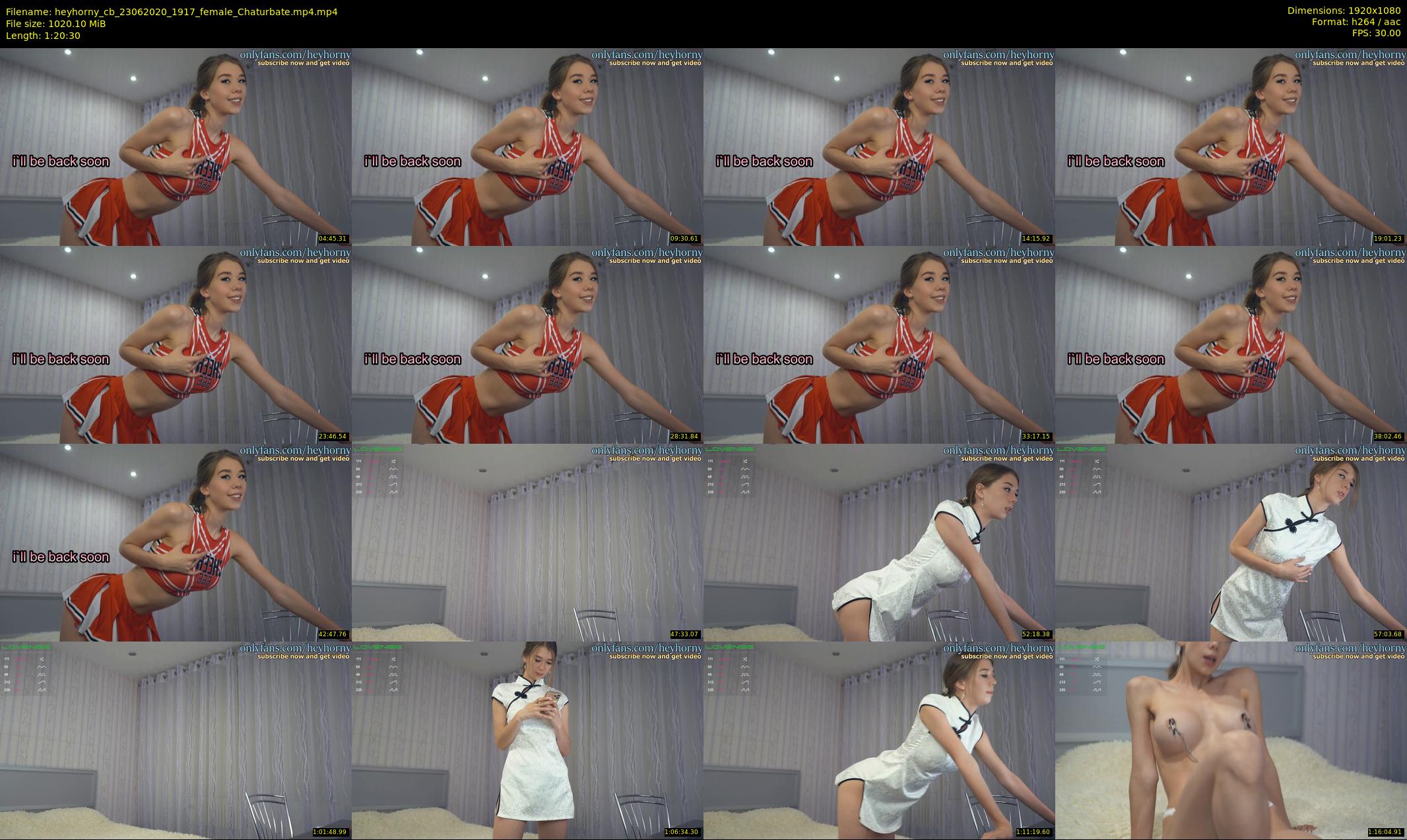 heyhorny_cb — 81 minute Chaturbate couple cam show recording, 1080p, Jun 23, 2020
