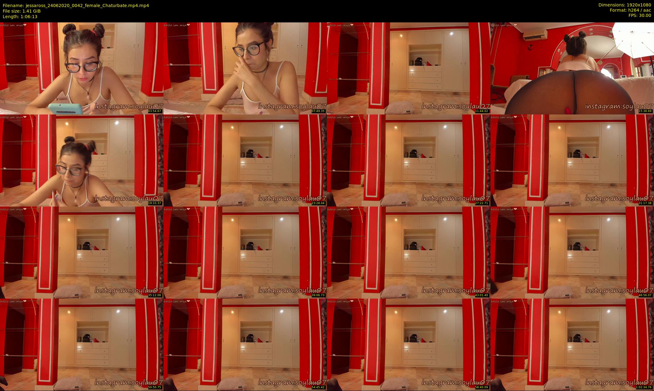 jessaross — 67 minute Chaturbate female cam show recording, 1080p, Jun 24, 2020