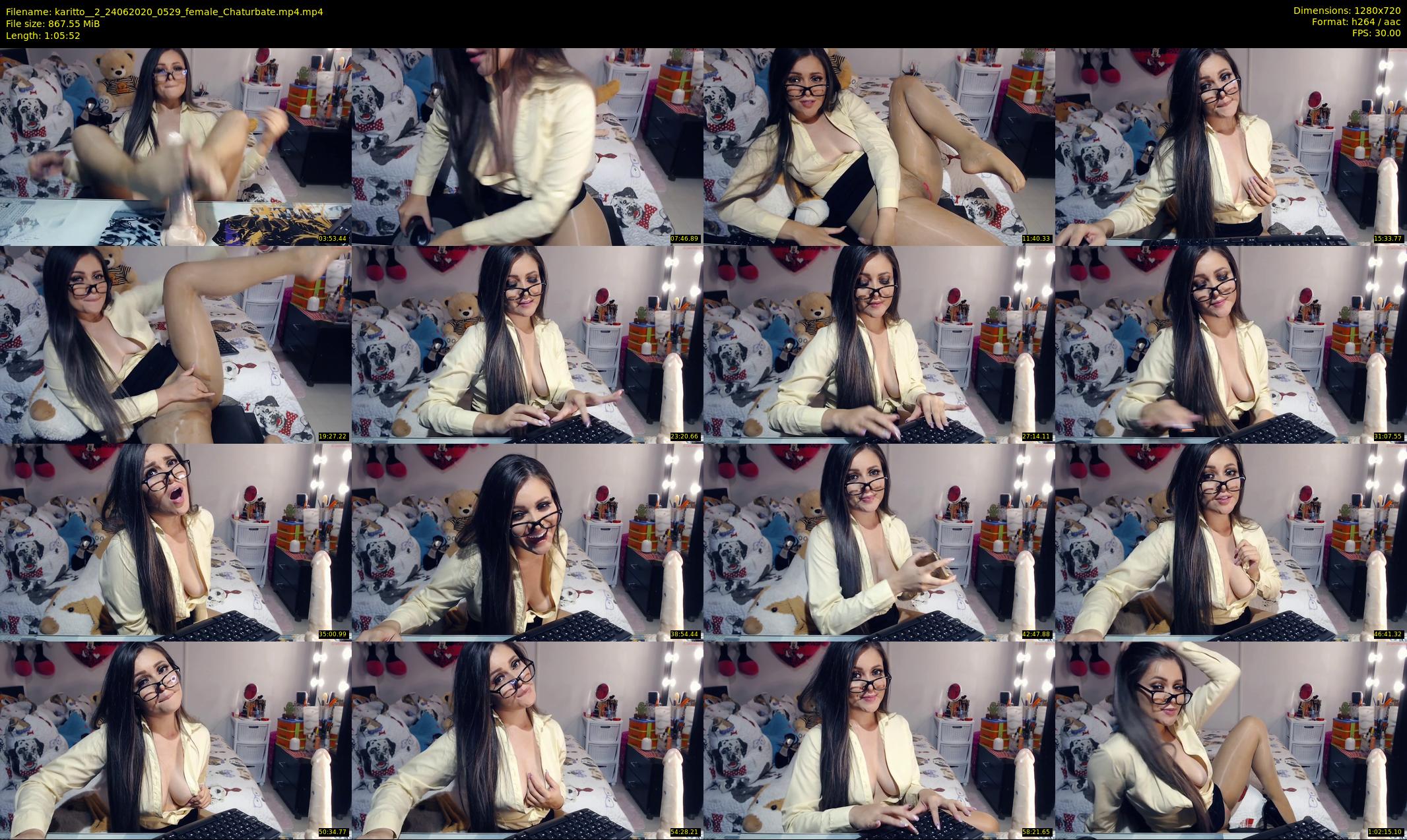 karitto__2 — 66 minute Chaturbate female cam show recording, 720p, Jun 24, 2020