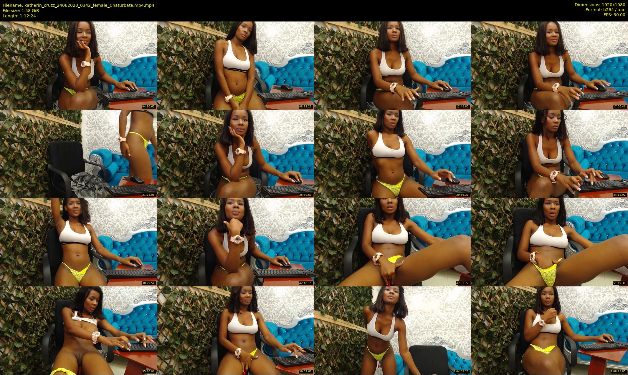 katherin_cruzz — 73 minute Chaturbate female cam show recording, 1080p, Jun 24, 2020