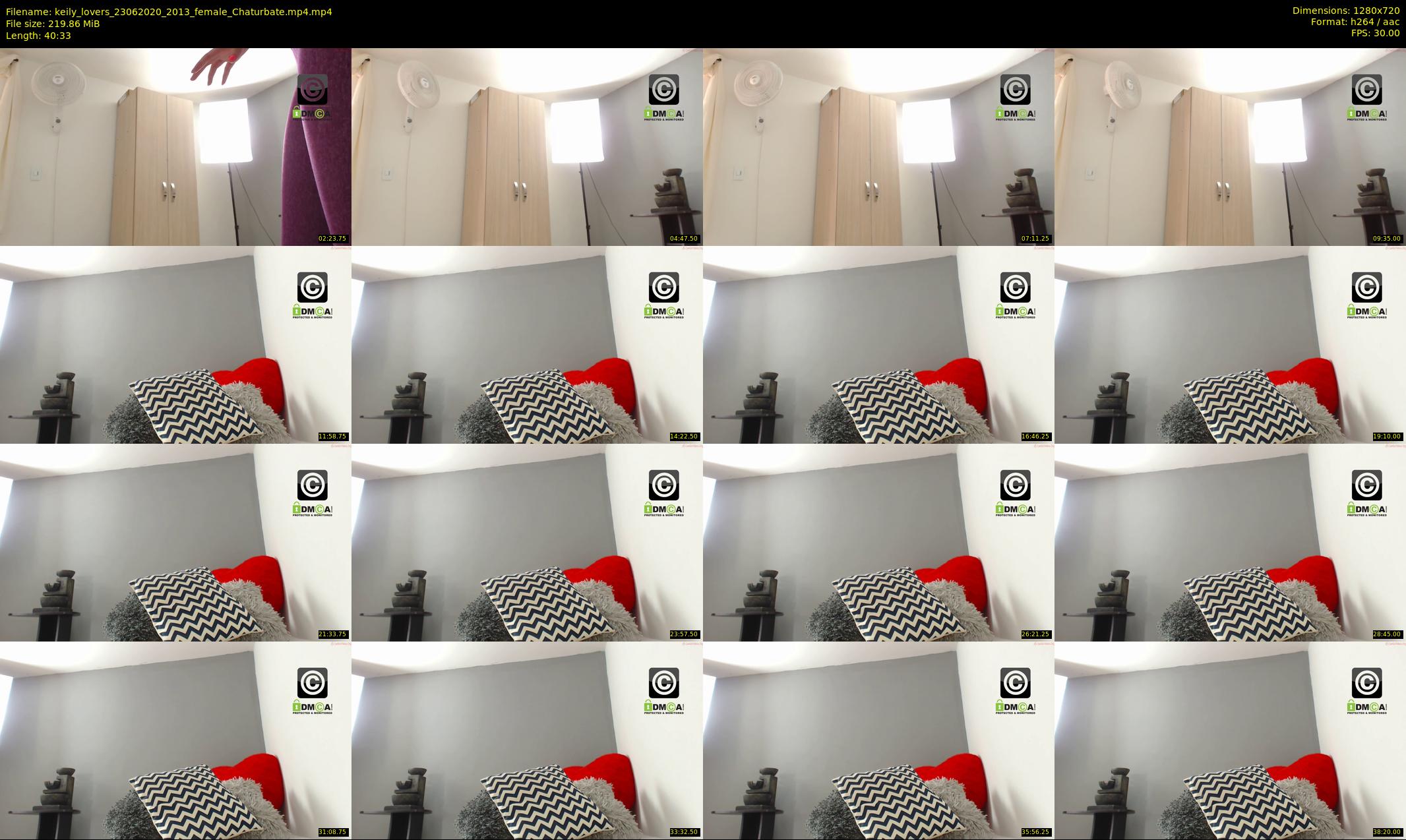 keily_lovers — 41 minute Chaturbate female cam show recording, 720p, Jun 23, 2020