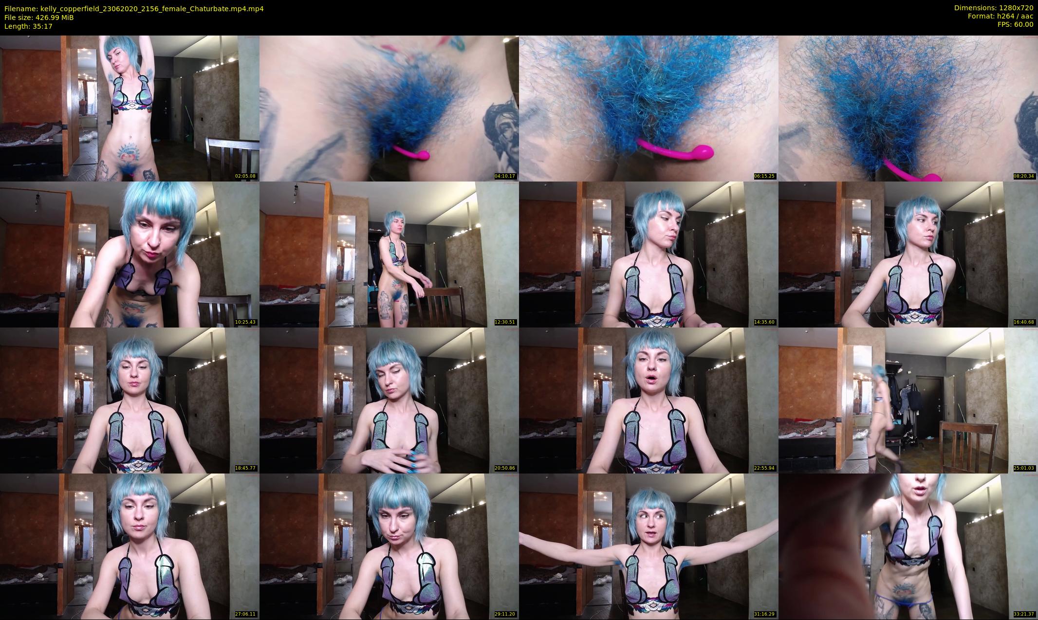 kelly_copperfield — 36 minute Chaturbate female cam show recording, 720p, Jun 23, 2020