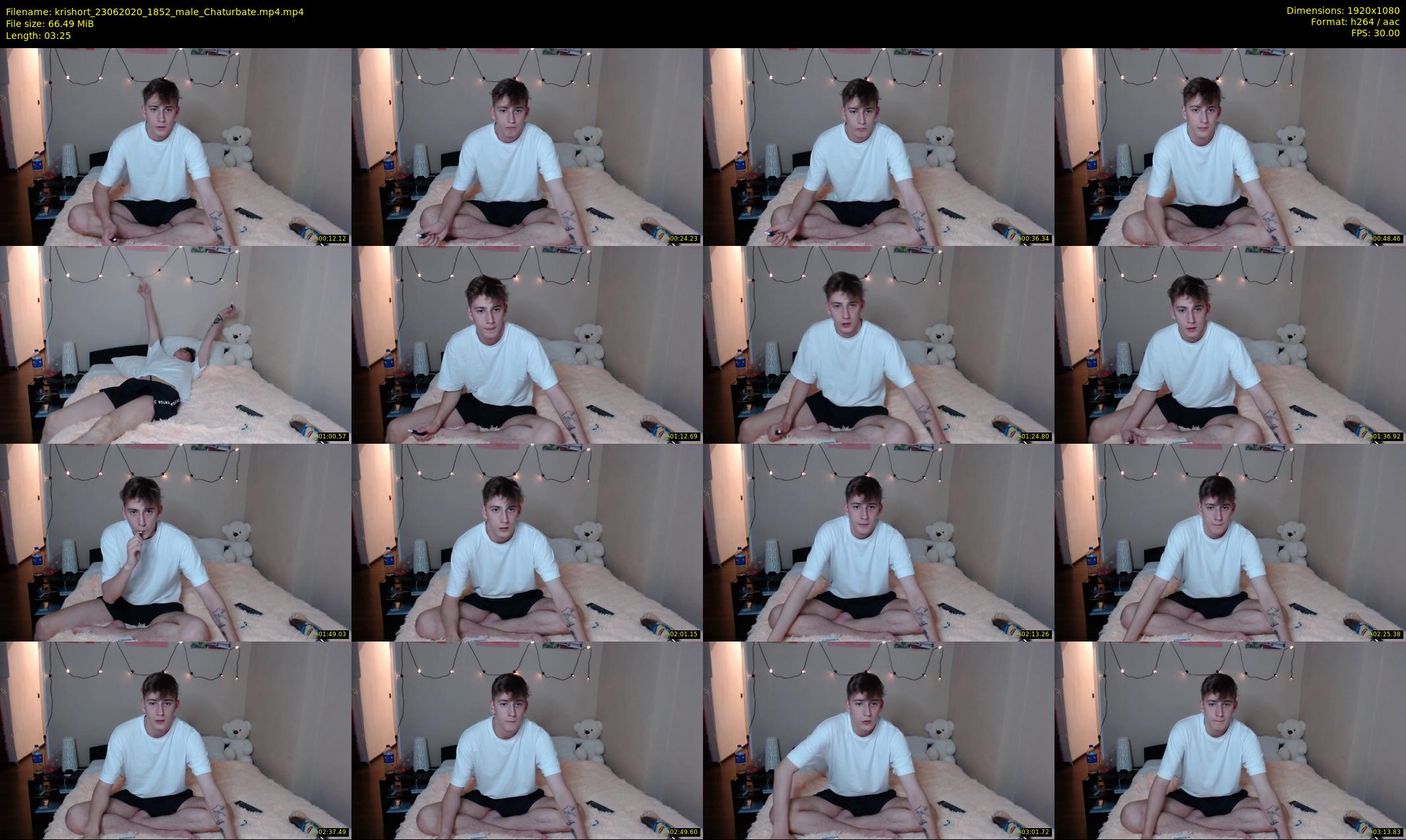 krishort — 4 minute Chaturbate male cam show recording, 1080p, Jun 23, 2020