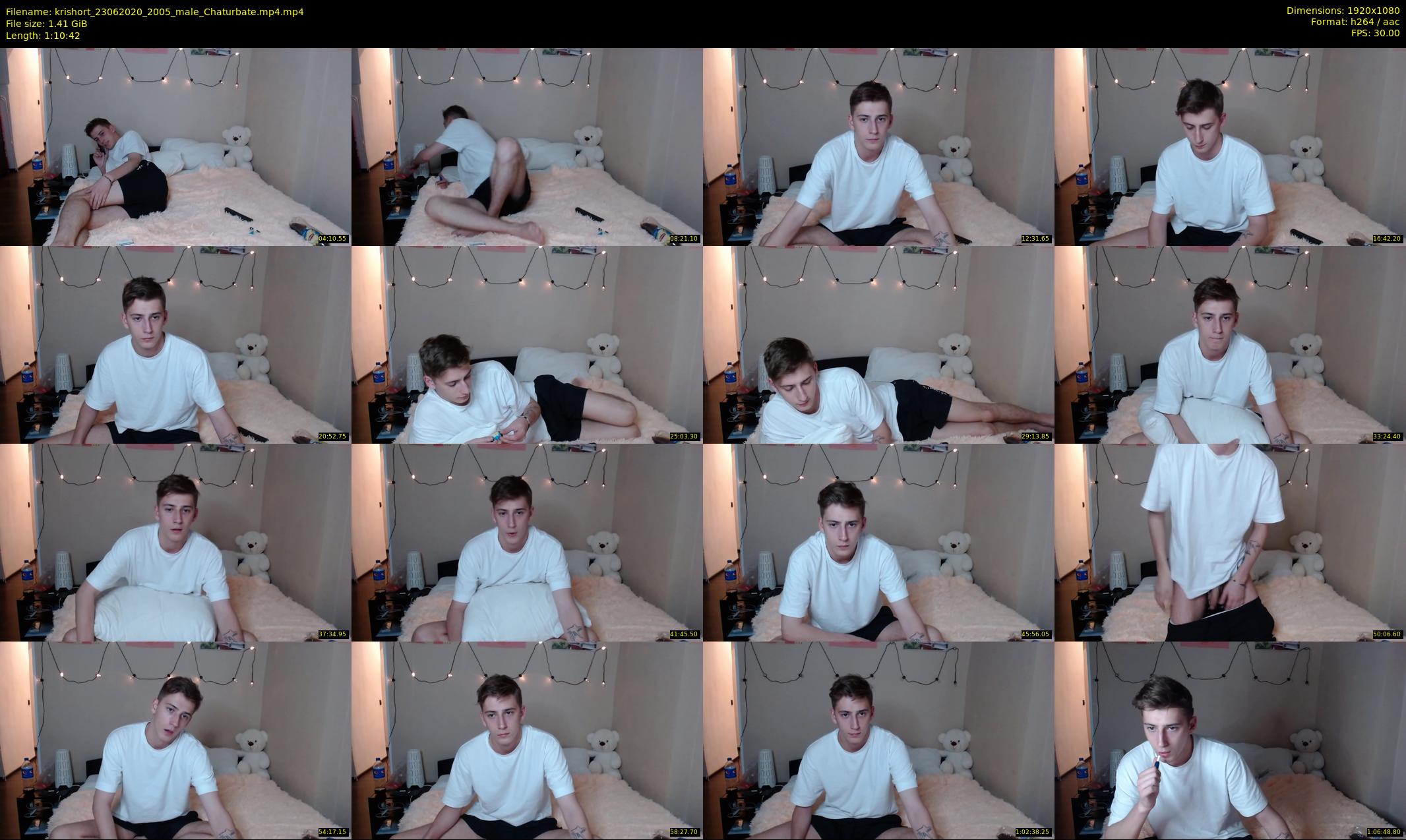 krishort — 71 minute Chaturbate male cam show recording, 1080p, Jun 23, 2020