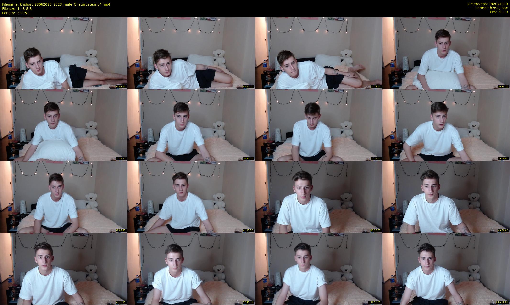 krishort — 70 minute Chaturbate male cam show recording, 1080p, Jun 23, 2020
