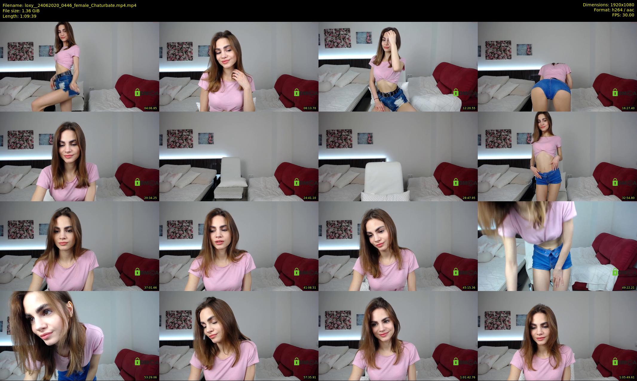 loxy_ — 70 minute Chaturbate female cam show recording, 1080p, Jun 24, 2020