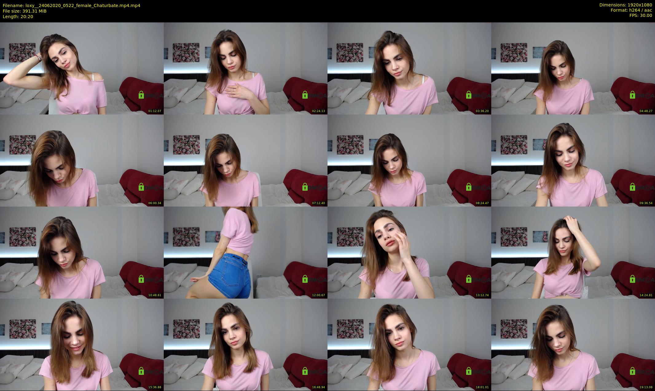 loxy_ — 21 minute Chaturbate female cam show recording, 1080p, Jun 24, 2020