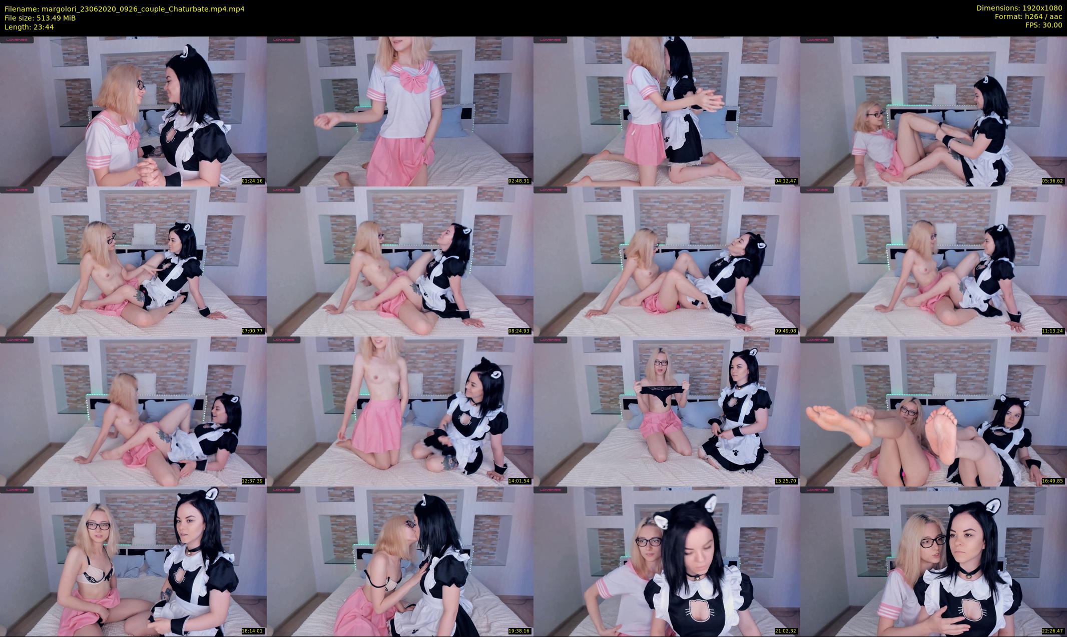 margolori — 24 minute Chaturbate couple cam show recording, 1080p, Jun 23, 2020