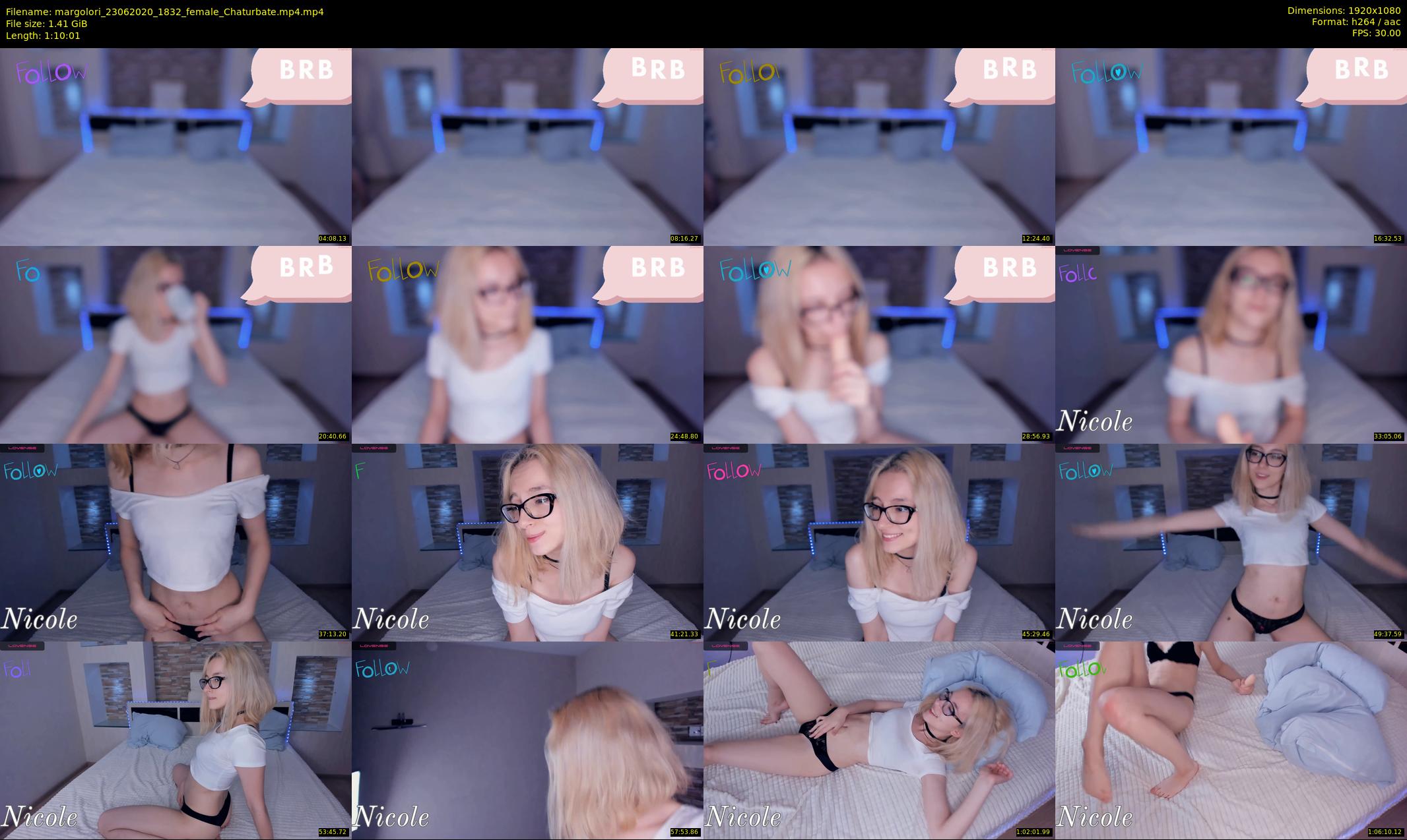 margolori — 71 minute Chaturbate couple cam show recording, 1080p, Jun 23, 2020