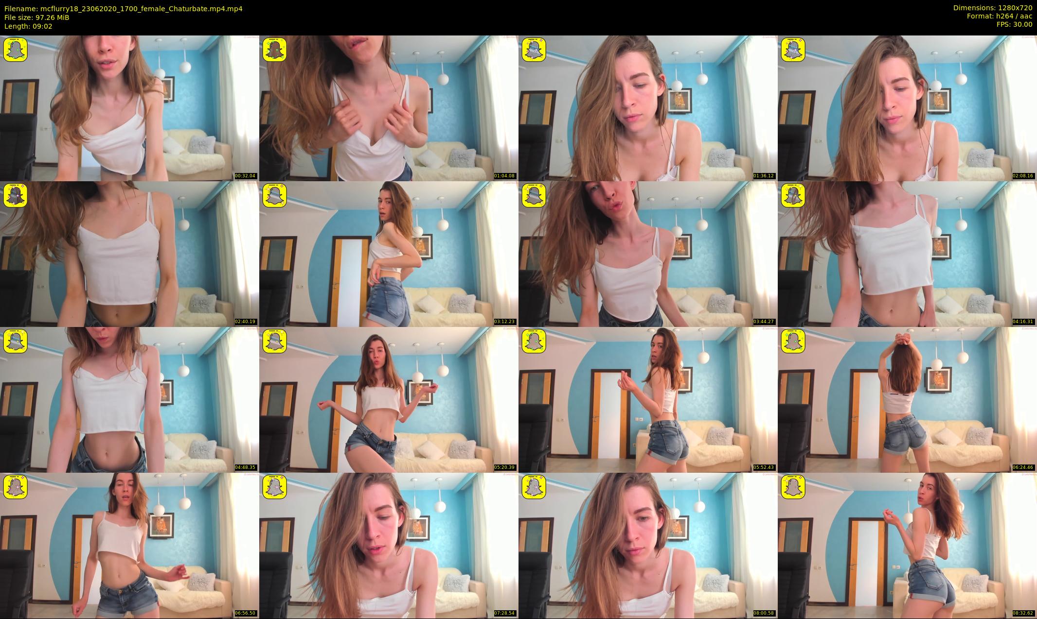 mcflurry18 — 10 minute Chaturbate female cam show recording, 720p, Jun 23, 2020