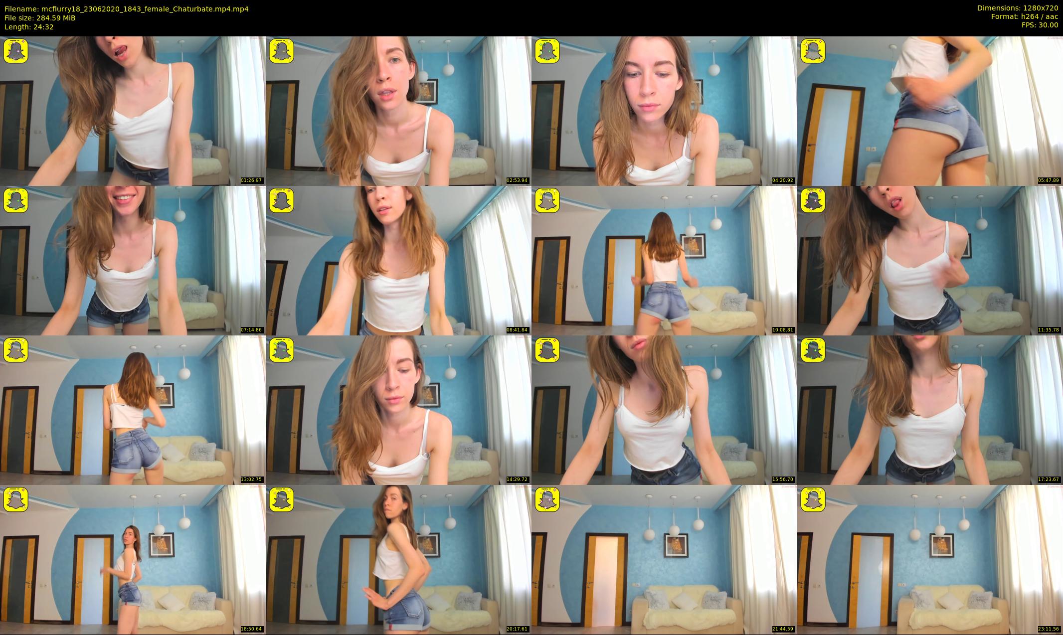 mcflurry18 — 25 minute Chaturbate female cam show recording, 720p, Jun 23, 2020