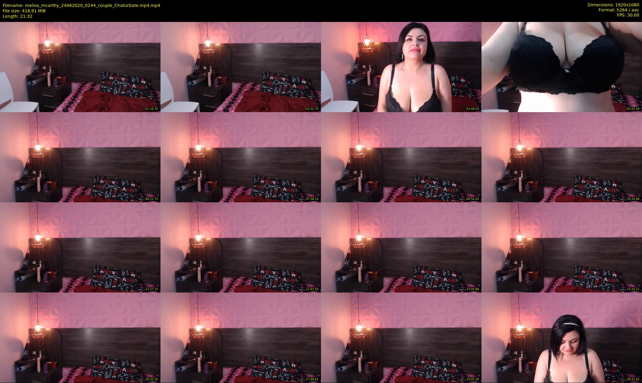 melisa_mcarthy — 22 minute Chaturbate couple cam show recording, 1080p, Jun 24, 2020