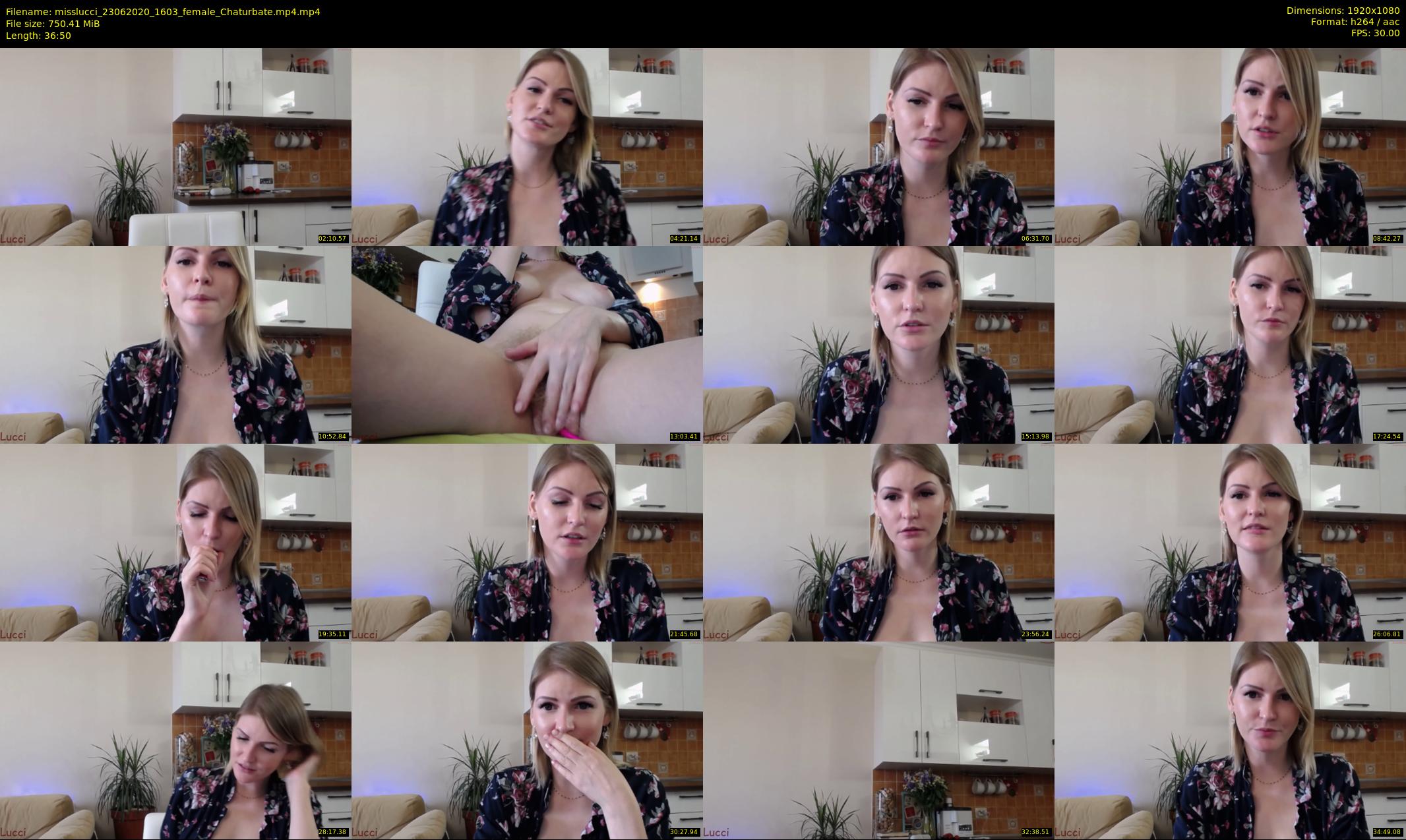 misslucci — 37 minute Chaturbate female cam show recording, 1080p, Jun 23, 2020