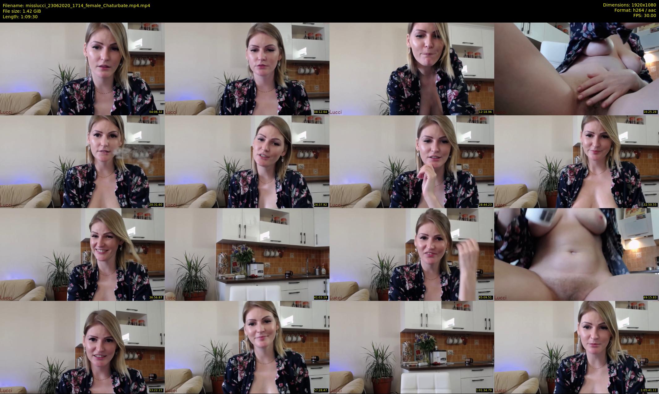 misslucci — 70 minute Chaturbate female cam show recording, 1080p, Jun 23, 2020