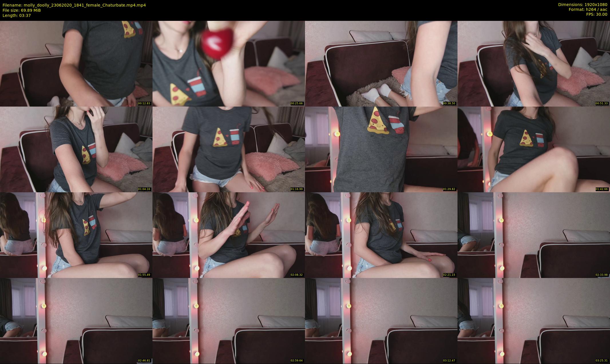 molly_doolly — 4 minute Chaturbate female cam show recording, 1080p, Jun 23, 2020