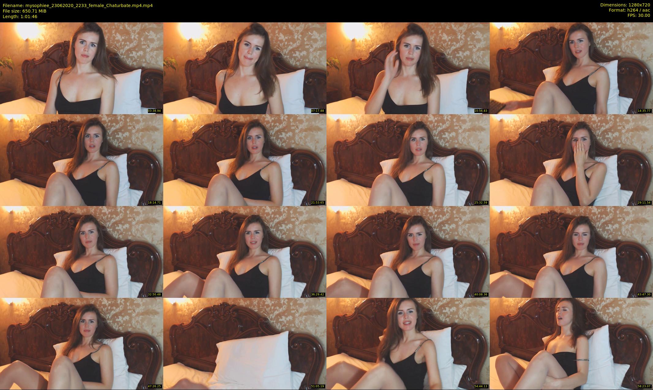 mysophiee — 62 minute Chaturbate female cam show recording, 720p, Jun 23, 2020