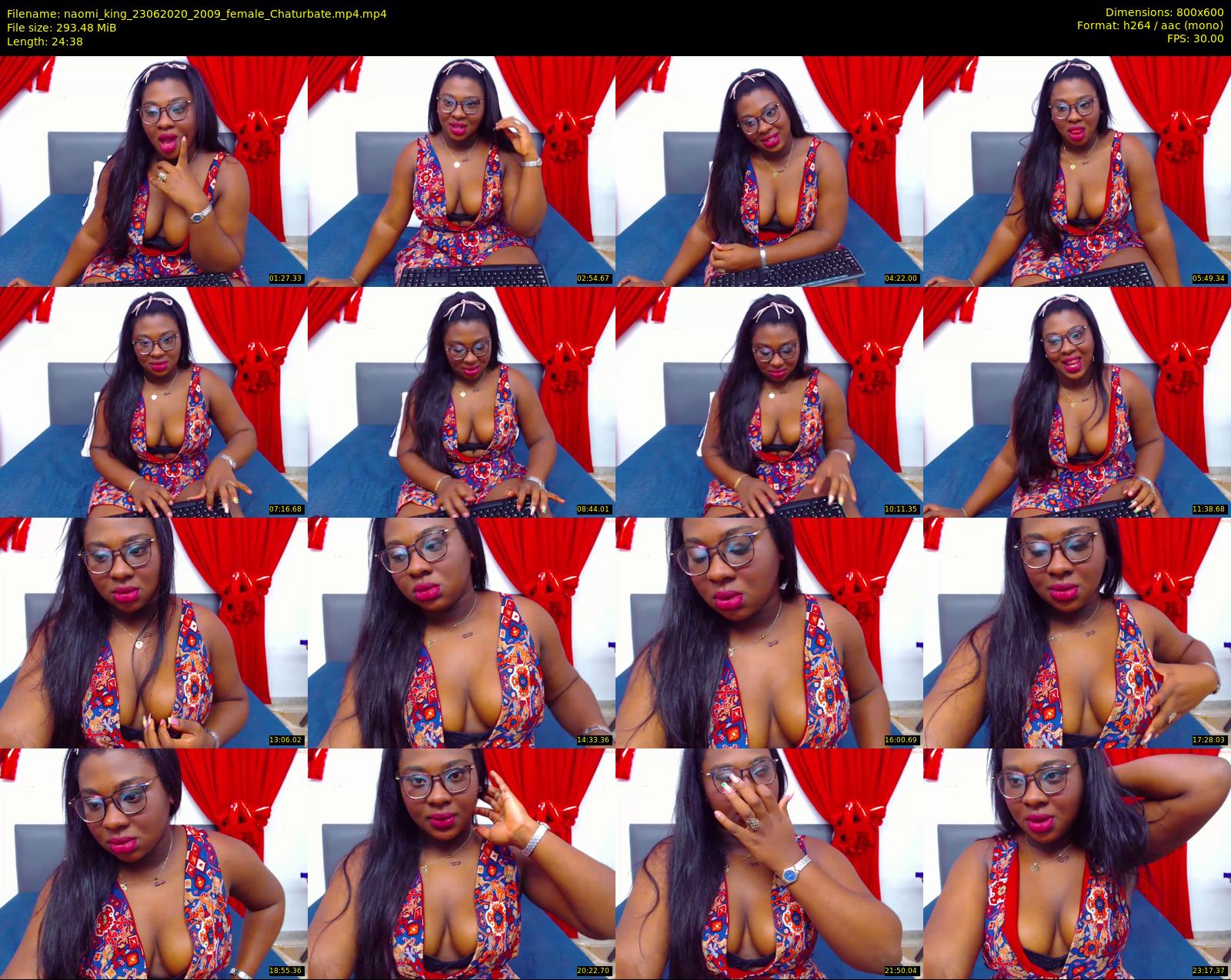 naomi_king — 25 minute Chaturbate female cam show recording, 480p, Jun 23, 2020
