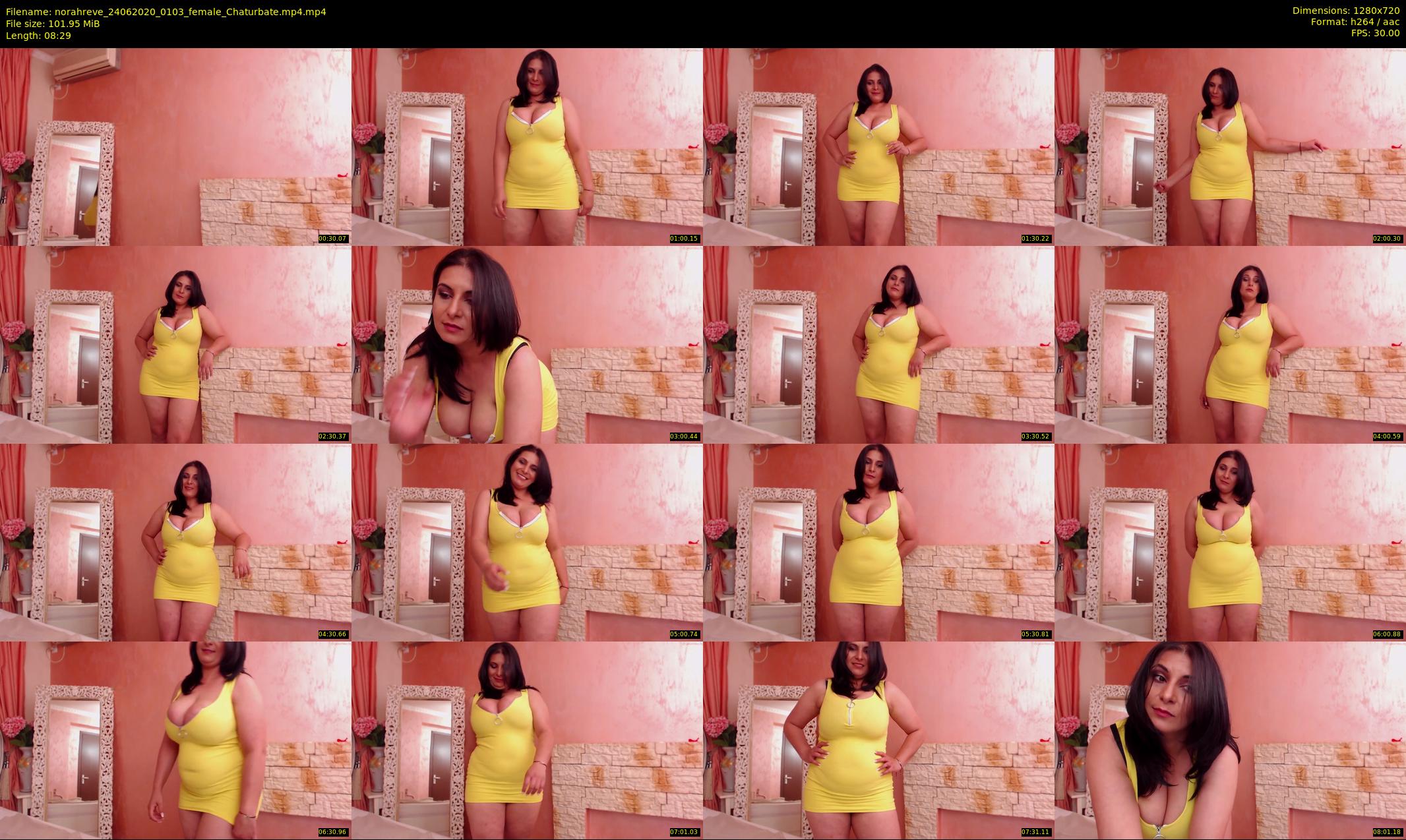 norahreve — 9 minute Chaturbate female cam show recording, 720p, Jun 24, 2020