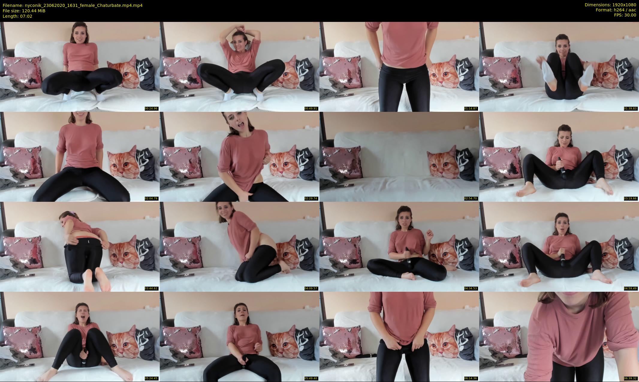 nyconik — 8 minute Chaturbate female cam show recording, 1080p, Jun 23, 2020